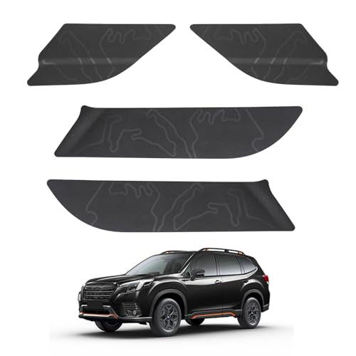 4PCS Car Door Anti Kick Pads for 2025 Forester Interior Protector Mat Dirty Collision Stickers Inner Decorative
