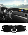 Autorder Dashboard Cover Mat for 2014-2021 Toyota Tundra Accessories Dash Cover Flannel Dash Mat Sunshade Glare UV Rays Protector - size: 2014-2021 Toyota Tundra