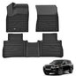KARPAL Floor Mats for Nissan Rogue 2021-2025 2026, TPE Rubber All Weather Protection Floor Liners Nissan Rogue Accessories Car Mats, Front & 2nd Row - style: 2021-2026 | For Nissan Rogue | 1st & 2nd Row