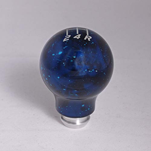 Cosmic Space Shift Knob, Compatible/Replacement for 2002-2014 Subaru WRX 5 Speed - color: Cosmic Blue