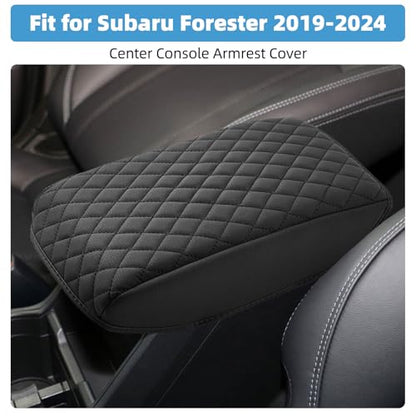 Center Console Armrest Cover Compatible with Subaru Forester 2019 2020 2021 2022 2023 2024 Fully Covered Anti-Scratch Protector Interior Accessories - size: Compatible with Forester 2019-2024