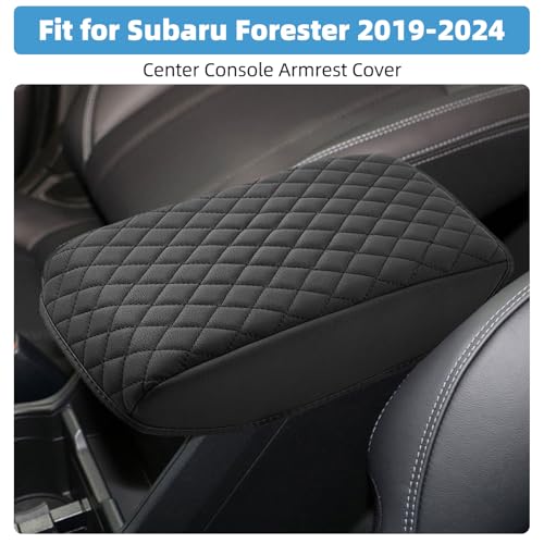 Center Console Armrest Cover Compatible with Subaru Forester 2019 2020 2021 2022 2023 2024 Fully Covered Anti-Scratch Protector Interior Accessories - size: Compatible with Forester 2019-2024