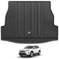3W Cargo Liner Fit for Toyota RAV4 2019-2025 Hybrid and Gasoline (Not for Prime), TPE All Weather Custom Fit Trunk Mat for Toyota RAV4 Full Set Car Mats, Black - size: 2. Toyota RAV4|19-25|Cargo Liner