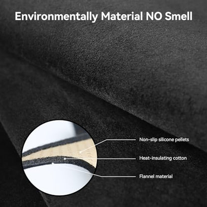 Dash Cover for Honda CRV 2022 2021 2020 2019 2018 2017 Hybrid (Include HEV) Accessories Flannel Dashboard Cover Dash Mat Center Console Cover Sunshield Protector Pad - size: for Honda 2017-2022 CRV
