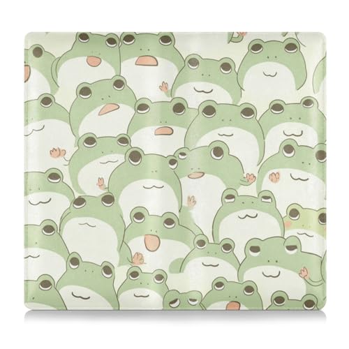 linqin Car Registration and Insurance Card Holder, Cute Frog Kiddie Glove Box Organizer Card Document Wallet - color: Cute Frog Kiddie