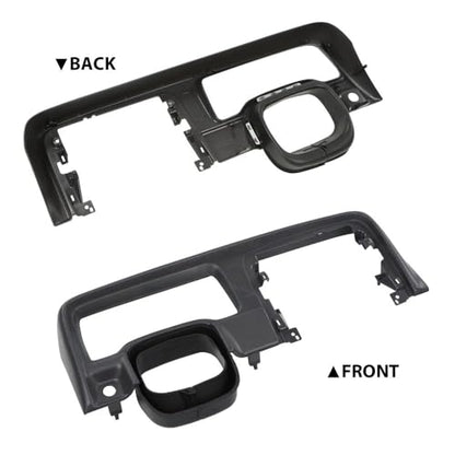 G-PLUS Dash Bezel Trim Speedometer Cluster Bezel Compatible with 1997-2001 Jeep Cherokee XJ 5EJ84LAZAC - size: 1997-2001 Jeep Cherokee XJ | Dark Gray