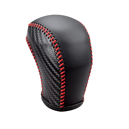 Auto Car Leather Gear Shift Knob Cover Trim for Toyota Highlander 2014-2019/ Tacoma 2016-2022 Accessories - color: A
