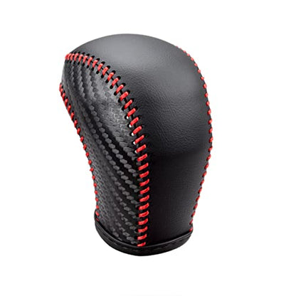 Auto Car Leather Gear Shift Knob Cover Trim for Toyota Highlander 2014-2019/ Tacoma 2016-2022 Accessories - color: A