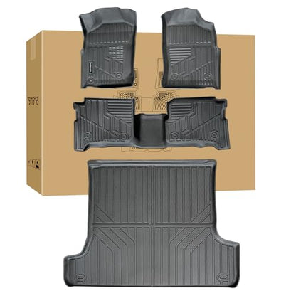 All-Weather Floor Mats for Toyota 4Runner (1996 1997 1998 1999 2000 2001 2002) - 3rd Gen 4Runner Customized Protection, Lasting Durability - size: 1996-02|Totota 4Runner|floor mats