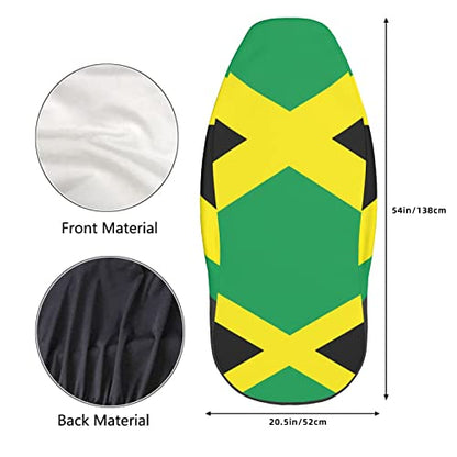 Dujiea Jamaica Flag Car Front Seat Covers 2 Pcs Universal Auto Seat Covers Front Seats Only, Vehicle Bucket Seat Protectors Fit for Most Car SUV Sedan and Truck - color: Jamaica Flag