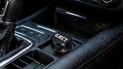 Cigarette Lighter Plug Cover Billet Aluminum Cigarette Lighter Plug, Fits All Vehicles with Standard 12 Volt Power Source Aluminum Dustproof Plug Billet Button Plugs (Black-3PC) - color: Black-3pc