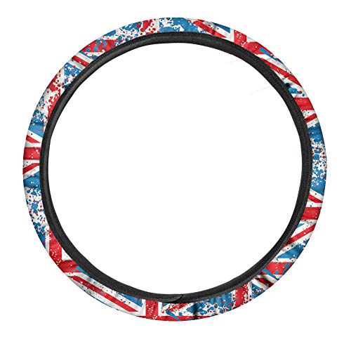 GLENLCWE Rooster Print Car Steering Wheel Cover All Weather,Universal 15 Inch,Fit for Truck SUV Cars - color: Rooster
