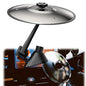 Car Crash Cymbal， 2025 New Model Car Cymbal Air Vent， Suitable For Car Decoration, Designed For Music Lovers, Make Your Driving More Interesting， And Applicable To Various Car Models （Silver）