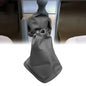 Compatible with Gear Shift Knob Boot Cover for Toyota Corolla 2007-2013, Leather Shifter Lever Knob Dust Cover for Dust Prevention & Protection Gray