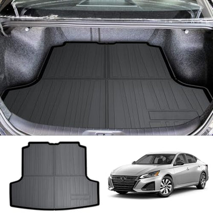 Powerty Trunk Mat for 2019-2025 2026 Nissan Altima Sedan Accessories Cargo Mats TPO All Weather Cargo Liner Heavy-Duty Trunk Liners - size: Cargo Mat｜For｜19-26｜Nissan Altima Sedan