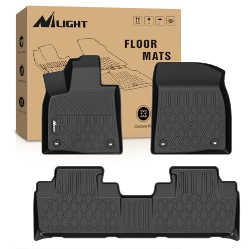 Nilight TPE Floor Mats for Lexus RX RX350 RX450h 2016-2022 / Lexus RXL RX350L RX450hL 2018-2022, All Weather Custom Fit Heavy Duty Floor Liners - style: 2016-2022 RX