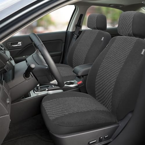 Dickies 3003418LD, Morrisey Gray 2-Piece Seat Cover Set, Grey