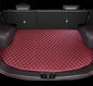 Custom Making Trunk Mats Cargo Mats Fit for 99.9% Sedan SUV All Weather Protection Leather Liners Trunk Mat Cargo Liners (Wine red) - color: Wine red