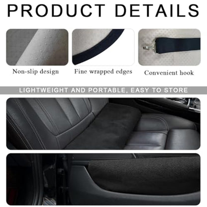 DXNQ Waterproof Car Towel Seat Cover, Sweating Non-Slip Premium Towel Carseat Cover Protector, Universal Soft Machine Washable Car Truck SUV Front Seat Cover for Gym Workout Beach Hiking (Beige) - color: Beige, 1pc, Front