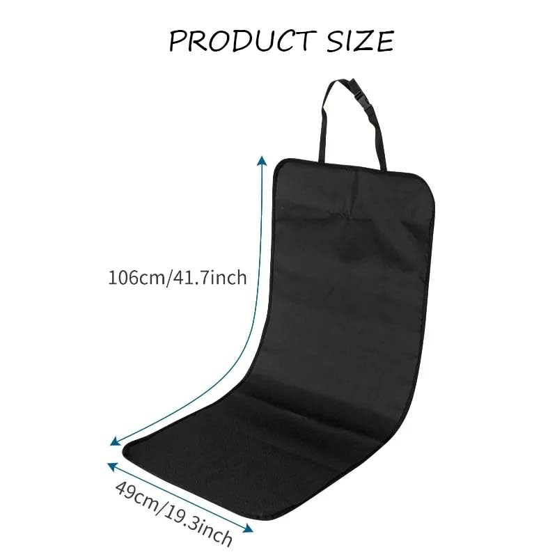 Car Seat Protector Waterproof Dog Car Seat Cover Scratch-Proof Universal Front Seat Covers Non-Slip Pet Passenger Seat Cover Protector for Dogs Cats Pets Cars Trucks SUVs Keeps Seats Clean
