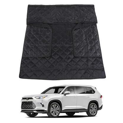 Cargo Liner Dog Seat Cover for Toyota Highlander 2015-2022, Waterproof Pet Trunk Cargo Cover Mat, Non-Slip Pet Cargo Liner, Scratch Proof Trunk Liner, Trunk Mat with Bumper Flap Protector