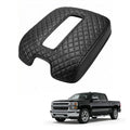 Center Console Cover for 2014-2018 Chevy Silverado/GMC Sierra 1500 2500 3500 and 2015-2019 Tahoe/Yukon/Suburban, Middle Console Armrest Leather Protective Cover (for Bucket Seat Consoles Only)