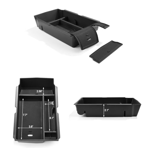 Center Console Organizer Armrest Box Tray Glovebox Hidden Storage Compartment Compatible with Honda CR-V 2023 2024 2025 2026 Accessories -3PCS