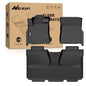 Nilight TPE Floor Mats for Toyota Tundra CrewMax Cab 2014 2015 2016 2017 2018 2019 2020 2021 All Weather Custom Fit Heavy Duty Floor Liners - size: 2014-2021 Toyota Tundra|CrewMax Cab