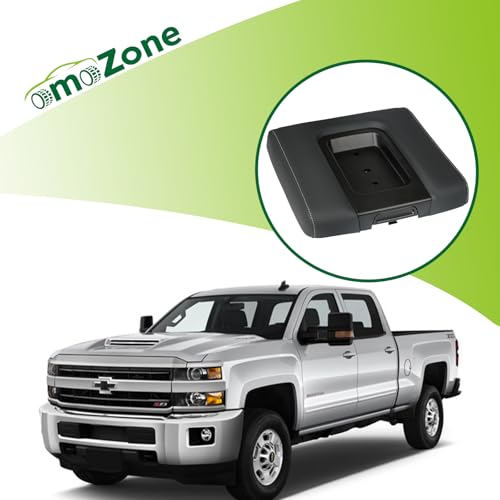 Front Seat Center Console Armrest Lid Black Compatible with 2014-2019 Chevrolet Chevy Silverado Suburban Tahoe GMC Sierra Yukon XL Replaces 22881398 - color: Black Armrest Lid