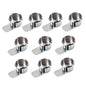 GSE Games & Sports Expert Stainless Steel Cup Holder, Drop-in Cup Holder for Casino Poker Tables, Work Desks, Boats, RVs, Cards & Trucks (Slide Under) - color: Jumbo, style: 10-Pack