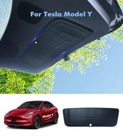 PM Auto Rear Trunk Tailgate Mat for Tesla Model Y 2020-2024 Rear Trunk Scuff Plate Protective Accessories Tailgate Liner TPE Pad Protector Mat Model Y Cover Protector