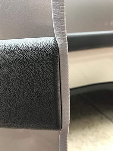 65.6ft(20m) Car Door Edge Guards Light Gray– Fits Most Vehicles, No Glue, U-Shaped, Built-in Metal Clips, Scratch and Chip Resistant – Reduces Dings in Parking Lots - color: gray, size: 65-3/5Ft
