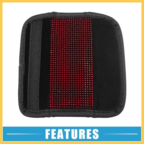 Universal Car Handbrake Cover Protector Bling Rhinestone Handbrake Decoration Cover Flannel Rhinestone Red Auto Replacement Parts