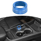RT-TCZ for RAM Gear Shift Knob Ring Trim Cover Fit for RAM 2013-2017 for Dodge Durango 2014-2017 Blue Interior Accessories Aluminum Alloy