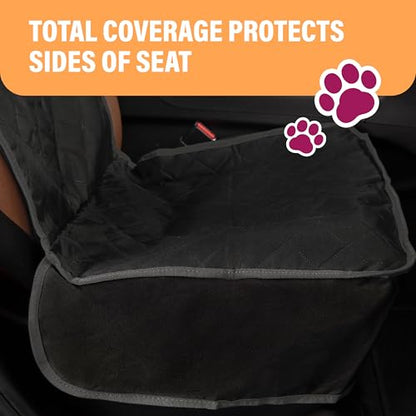 Active Pets Dog Car Seat Cover, Waterproof Front Seat Protector for SUV Truck Sedan, Pet Safety Travel Comfort System with Universal Fit, Pink - color: Pink