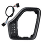 Transmission Shifter Bezel with Wire Harness 5YD27LS5AA 5YD27XSAAA 68413957AA Carbon Fiber for Gear Shift Compatible with 2014-2018 Jeep Cherokee Service Shifter - color: Carbon Fiber