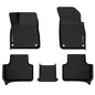 G-PLUS TPE Cargo Liners, Compatible with Audi Q7 2017-2025, Fit Audi Q8 2019-2025, All Weather Full Cover Protection 1st & 2nd Row, Floor Liners - size: Fit Audi Q7 2017-2025 | 3PCS