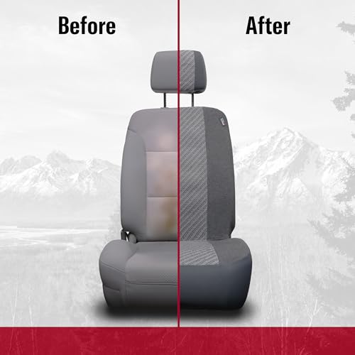 Dickies 3003418LD, Morrisey Gray 2-Piece Seat Cover Set, Grey