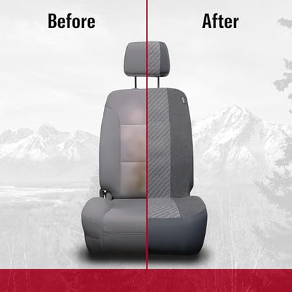 Dickies 3003418LD, Morrisey Gray 2-Piece Seat Cover Set, Grey