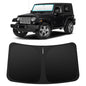 INSAUTO Custom Fit Windshield Sun Shade Accessories for Jeep Wrangler TJ JK 1997-2018, Foldable Front Window Sunshade, UV & Heat Reflector, Keeps Interior Cool, Includes Storage Bag - size: for 1997-2018 Jeep Wrangler