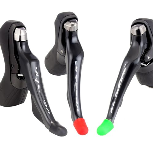 2 Pieces Brake Lever Covers, Bicycle Silicone Anti-Scratch Brake Lever Cover, Waterproof Bicycle Brake Lever for Bicycle handbrake, Black