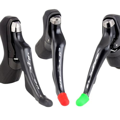 2 Pieces Brake Lever Covers, Bicycle Silicone Anti-Scratch Brake Lever Cover, Waterproof Bicycle Brake Lever for Bicycle handbrake, Black