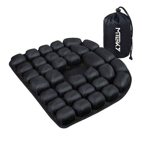 Sondor Travel Cushion,Portable & Adjustable Airplane seat Cushion for Long Flights,Inflatable Cushion for Wheelchair, Travel,Driving