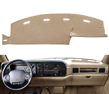 Yiz Dashboard Cover Dash Cover Mat Pad Custom Fit for Dodge Ram 1500 2500 3500 1994 1995 1996 1997 Pickup Truck (94-97Beige) J23 - color: 94-97 Beige