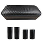 YoRise Car Armrest Support Pad, Adjustable Side Door Armrest Pillow with Storage Box, Comfortable Leather Arm Rest Cushion for Relieve Driver Arm Fatigue, Car Interior Accessories (CarbonFiber)
