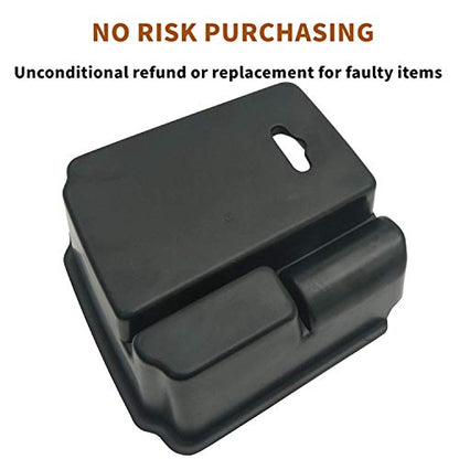 Compatible with VW Tiguan 2018 2019 2020 2021 2022 2023 2024 and 2022 2023 2024 2025 2026 VW Taos Center Console Tray Organizer Insert ABS Armrest Box Secondary Storage
