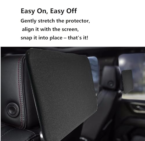for 15.6 Inch Aftermarket Rear Seat Entertainment Screen Protector Cover Neoprene Sleeve, Anti-Scratch Dust Proof & Shock Absorption, Soft Lining (Fits Size: 14.25x8.7 Inch)
