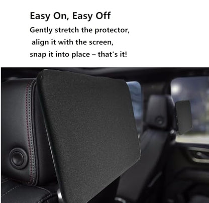 for 15.6 Inch Aftermarket Rear Seat Entertainment Screen Protector Cover Neoprene Sleeve, Anti-Scratch Dust Proof & Shock Absorption, Soft Lining (Fits Size: 14.25x8.7 Inch)