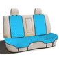 FH Group Car Seat Cushion Neosupreme Automotive Seat Cushions - Universal Fit, Rear Car Seat Cushion, Car Seat Cushions with Non-Slip Silicone Backing for SUV, Sedan, Van Rear Set Aqua - color: Aqua, style: Rear Bench