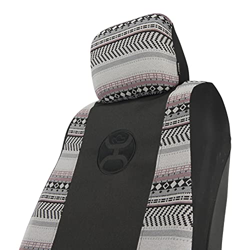 Hooey Low Back Seat Cover, Durable Bucket Seat Protection, Easy to Install Seat Covers for Car, Truck, Van, SUV, Hazer (Baja) - color: Hazer (Baja)